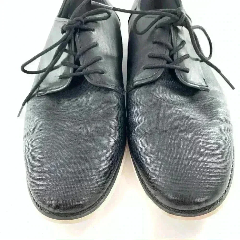 Calvin Klein mens Oxfords size 9.5 42.5 Kadon black white